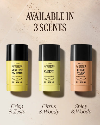 Citrus Verbena Stick Deodorant