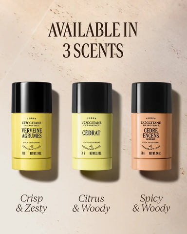 Citrus Verbena Stick Deodorant Refill