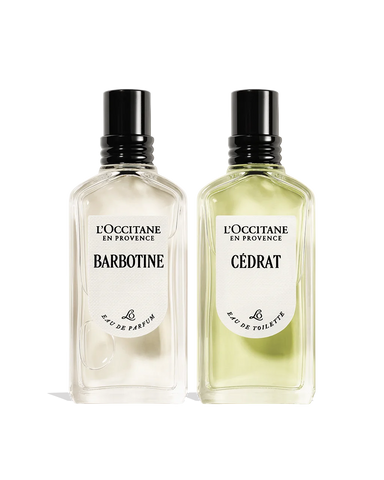 Barbotine & Cédrat Fragrance Duo