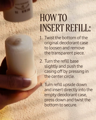 Citrus Verbena Stick Deodorant Refill