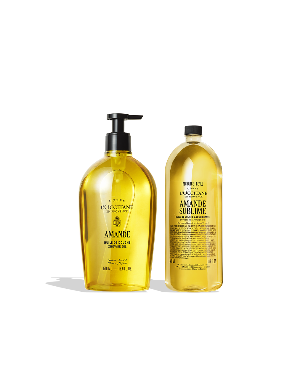 Almond Shower Oil Duo