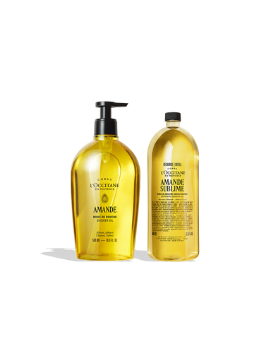 Almond Shower Oil Duo